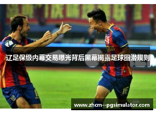 辽足保级内幕交易曝光背后黑幕揭露足球圈潜规则